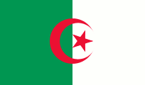 The Flag of Algeria