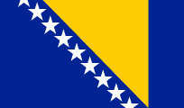The Flag of Bosnia and Herzegovina
