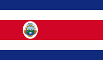 The Flag of Costa Rica