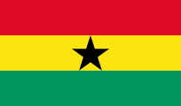 The Flag of Ghana