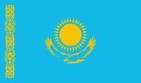 The Flag of Kazakhstan