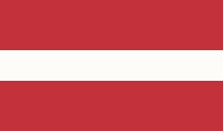The Flag of Latvia