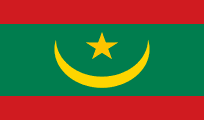 The Flag of Mauritania