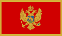 The Flag of Montenegro