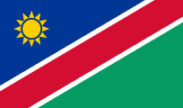 The Flag of Namibia