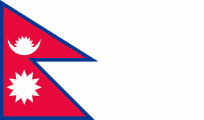 The Flag of Nepal