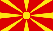 The Flag of North Macedonia
