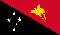The Flag of Papua New Guinea
