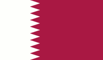 The Flag of Qatar