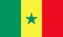 The Flag of Senegal