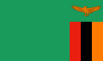The Flag of Zambia