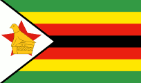 The Flag of Zimbabwe